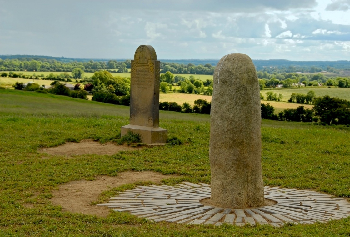 'The Stone of Destiny at the Hill of Tara' - Ireland