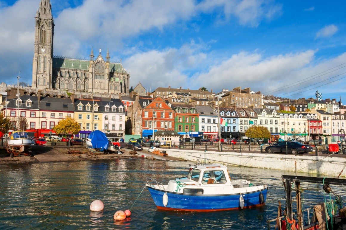 'The harbour at Cobh. Co Cork, Ireland, Europe' - Ireland