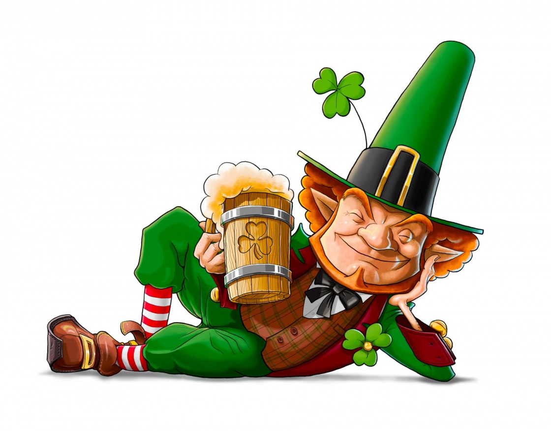 'elf leprechaun with beer for saint patrick's day' - Ireland