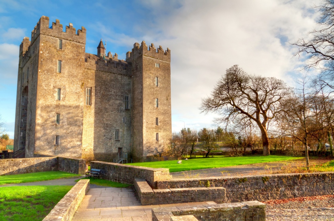 Bunratty castle in Co. Clare, Ireland