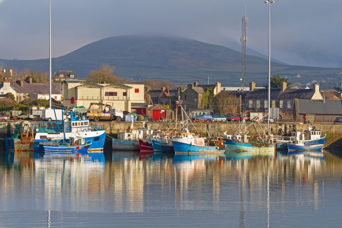 'Irish seaport scenery in Dingle, Co. Kerry' - Ireland