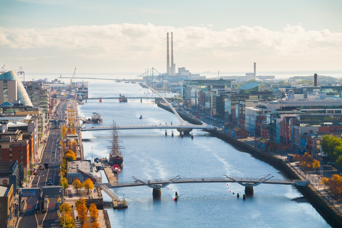 'View over Dublin' - Ireland